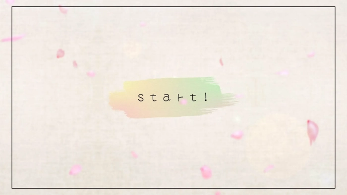 手書きで可愛い桜カウントダウン