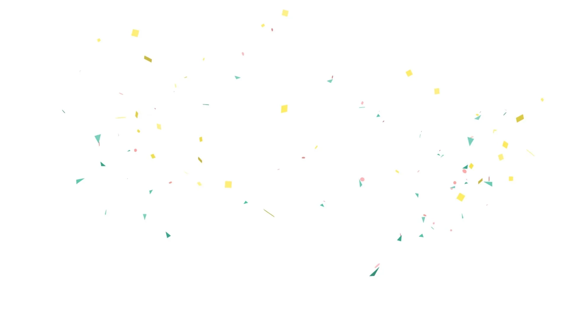 可愛い紙吹雪の素材