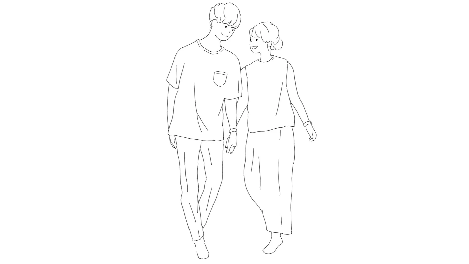 カップルイラスト1