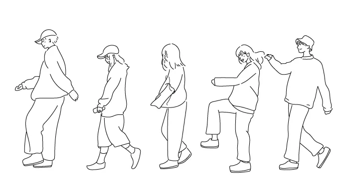 描かれる大学生