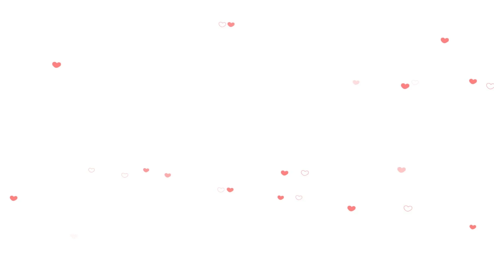 ふわふわハートの素材