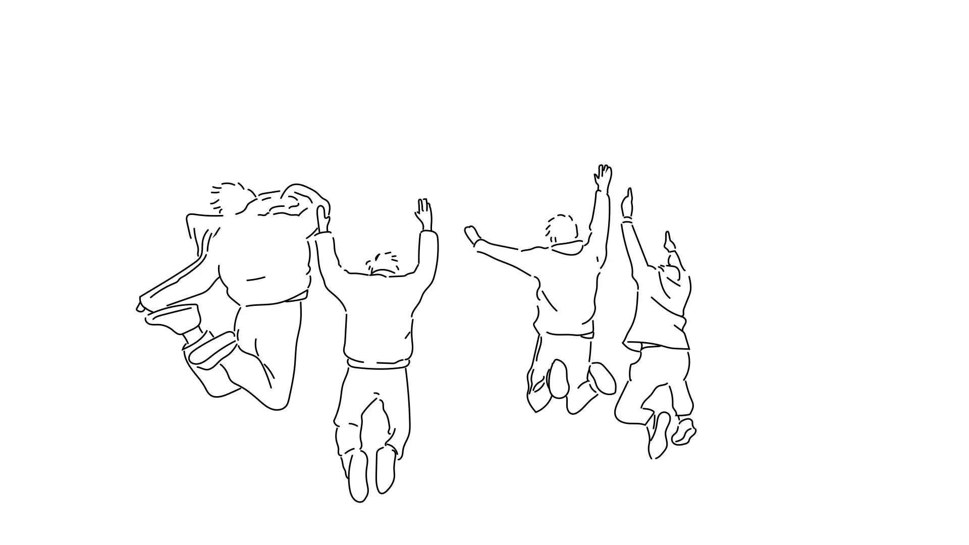 描かれる大学生達