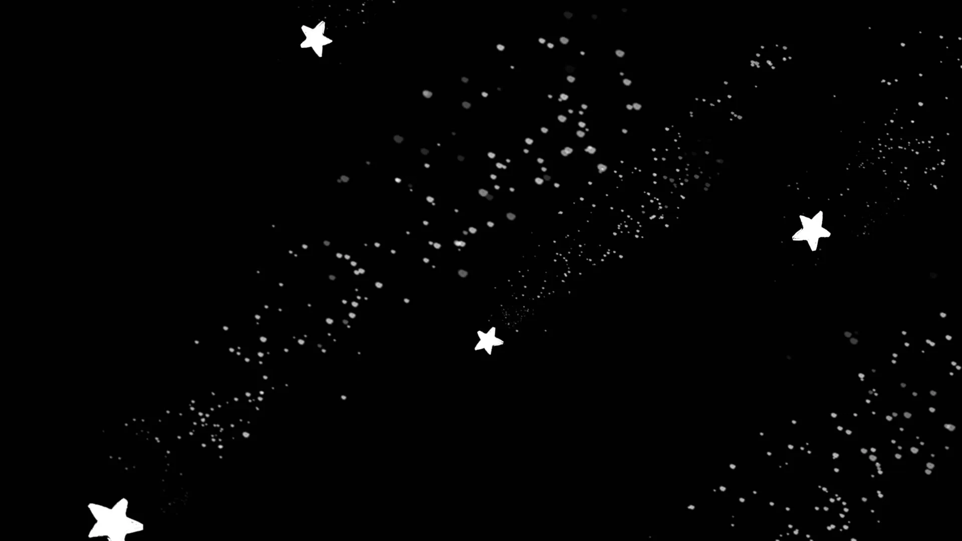 かわいい流れ星の素材